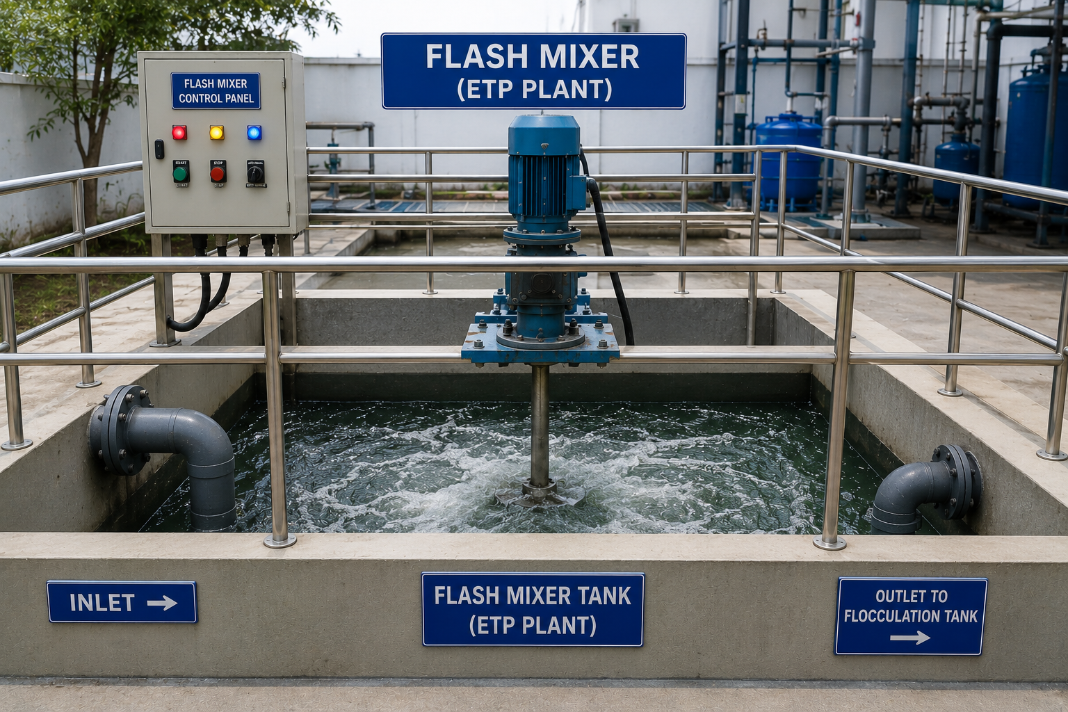Flash Mixer & Flocculator