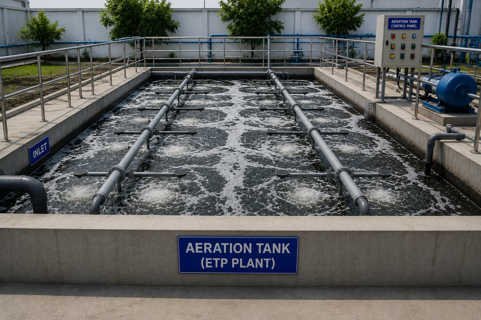 Aeration Tank & Diffused Blowers